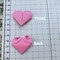 100PCS Rainbow Paper Premade Origami Hearts For Wedding Party Favors Valentine's Day Christmas Heart Gift Engagement Birthday Party Hearts Confettis